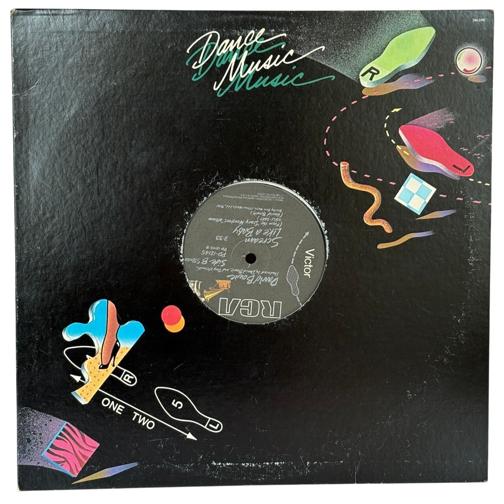 David Bowie - Fashion | Scream Like a Baby 12" Vinyl Single 1980 RCA PD-12145